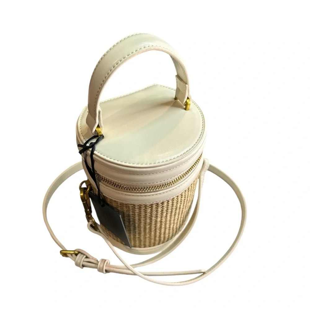 House of Harlow 1960 Cream and Tan Crossbody Bag - Picture 4 of 6